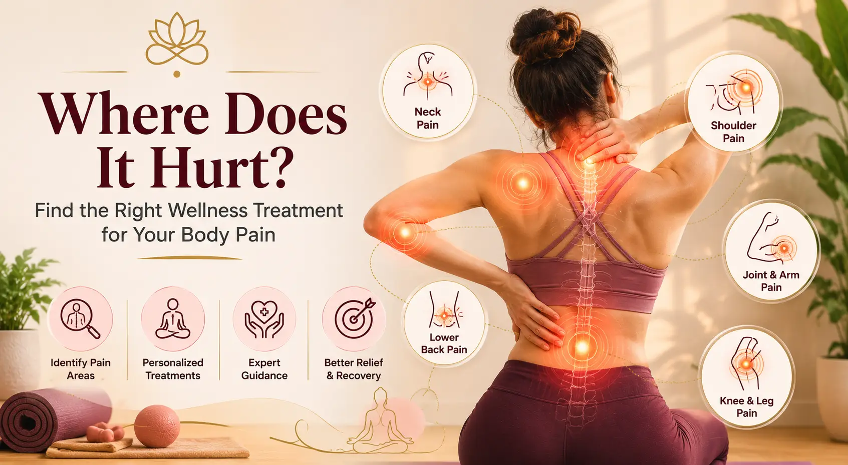 Where Does It Hurt? Find the Right Wellness Treatment for Your Body Pain